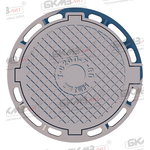 Люк чугунный тяжелый Т (С250)-7-60 с шарниром